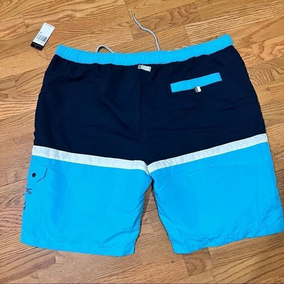 3XL SEAN JOHN board shorts built in mesh underwear, cargo and back pocket. NWT - Picture 2 of 6